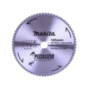Makita - B-15796 - Metal cutting blade 185mmx20mmx70T - for Cold saws - Makita | $186.71 | Available from Powertools Tauranga