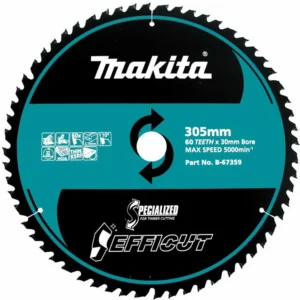Makita - B-67359 - EFFICUT Cutting blade 305x30mmx60T - Makita | $150.34 | Available from Powertools Tauranga
