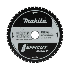 Makita - B-69375 - Eficut Metal 150x20mm 48T (Metal) - Makita | $142.90 | Available from Powertools Tauranga