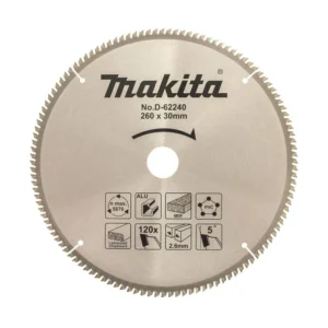 Makita - D-62240 - Circular Blade 260x30mmx120T (Multi-Mat) - Makita | $54.35 | Available from Powertools Tauranga