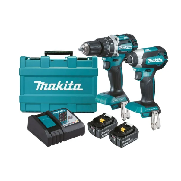 Makita - DLX2180TX - 18V LXT Brushless 2 piece 2x 5Ah Kit - Makita | $845.94 | Available from Powertools Tauranga