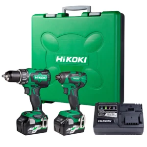 Hikoki - KC18DBSL(GDZ) - 18V Kit Impact Drill/Driver Kit - Hikoki | $717.31 | Available from Powertools Tauranga