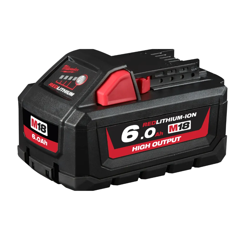 Milwaukee - M18HB6 - M18 6.0Ah HP Redlithium-Ion Battery - Tauranga ...