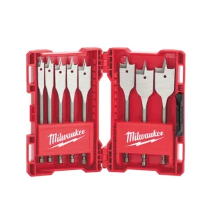 Milwaukee - 48270145 - 8 Piece Spade Drill Bit Set - Milwaukee | $66.67 | Available from Powertools Tauranga