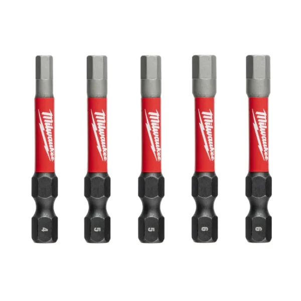 Milwaukee - 48324695 - SHOCKWAVE™ Power Bit Hex Set - Milwaukee | $11.56 | Available from Powertools Tauranga