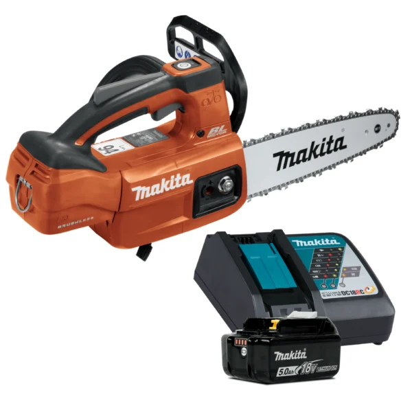 Makita - DUC254RTNR - 18V LXT® Brushless 10" 1/4" Top Handle Chain Saw Orange