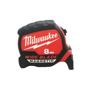 Milwaukee - 48220208M - 8M Magnetic Wide Blade Tape Measure - Milwaukee | $64.17 | Available from Powertools Tauranga