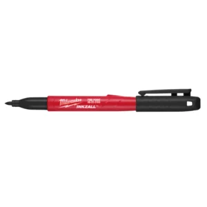 Milwaukee - 48223100 - INKZALL™ Black Fine Point Marker - Milwaukee | $3.73 | Available from Powertools Tauranga