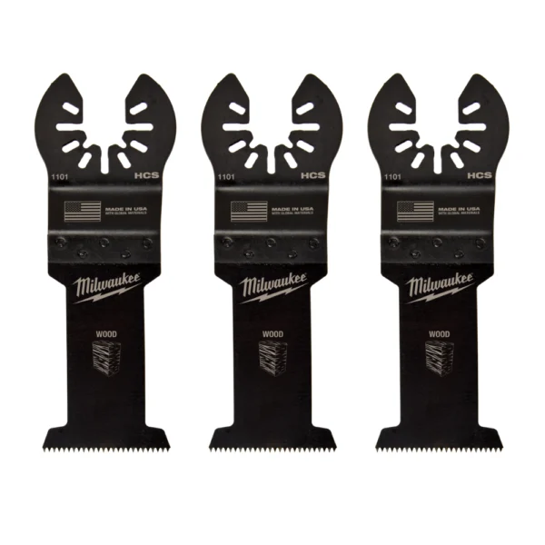 Milwaukee - 49251103 - 35mm (1 3/8") OPEN-LOK™ High Carbon Steel Wood Blade 3Pk - Milwaukee | $43.35 | Available from Powertools Tauranga