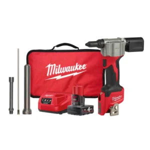 Milwaukee - M12BPRT-401B - Rivet tool Kit 1x4Ah & Charger - Milwaukee | $703.80 | Available from Powertools Tauranga