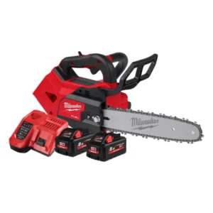 Milwaukee - M18FTCHS12802 - M18 FUEL TOP HANDLE CHAINSAW with 12" bar - kit w 2x 8AH - Milwaukee | $1476.60 | Available from Powertools Tauranga