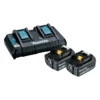 Makita - 198928-5 - Battery & Dual Port Charger Starter Pack - Makita | $655.27 | Available from Powertools Tauranga