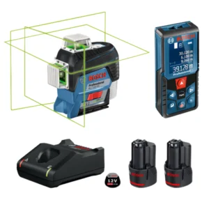 Bosch - 06159940PT - 12V GLL 3-80 CG Laser and GLM 400 Ranger Finder Kit - Bosch | $819.72 | Available from Powertools Tauranga