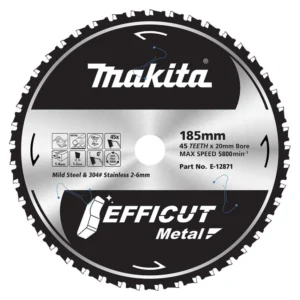 Makita - E-12871 - EFFICUT METAL 185mmx45T - Makita | $164.77 | Available from Powertools Tauranga
