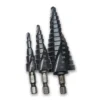 Firebird - DTFBSDM2-3PCB - 3PC SET Step drill BLACK spiral - Firebird | $186.00 | Available from Powertools Tauranga