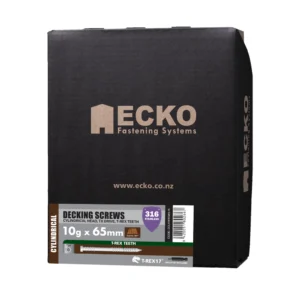 Ecko - DCL31610G65-1K - 316 Stainless Steel  10G 65mm 1000 pack - Ecko | $323.49 | Available from Powertools Tauranga