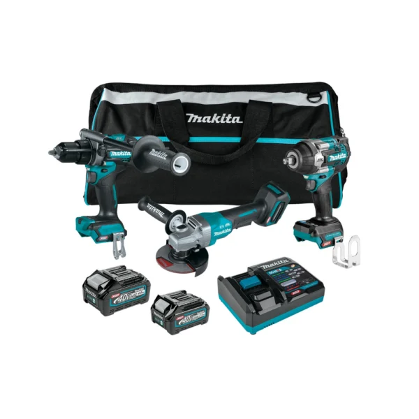 Makita - DK0156G302 - XGT 3PC KIT 2.5/4.0AH - Makita | $1979.65 | Available from Powertools Tauranga