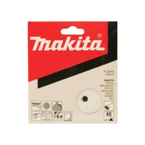 Makita - P-37415 - *50PK*DISC 125mm100G WHITE - Makita | $35.39 | Available from Powertools Tauranga