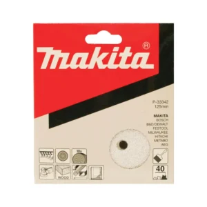 Makita - P-37421 *50PK*DISC 125mm 120G WHITE - Makita | $35.39 | Available from Powertools Tauranga