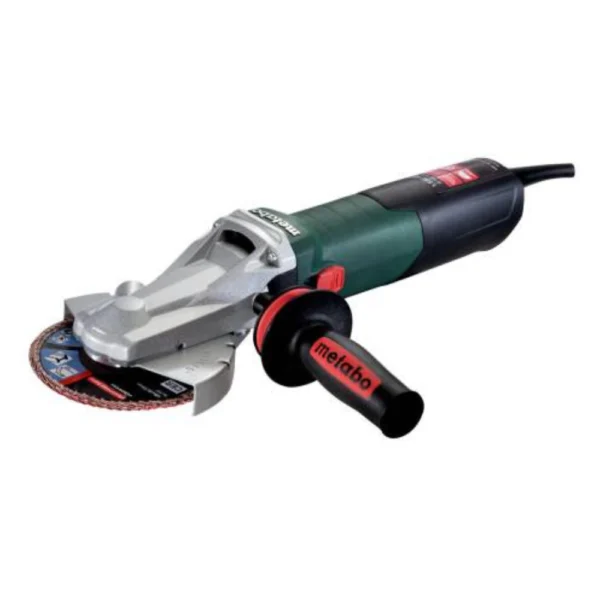 Metabo - WEF15-125Quick - FLAT-HEAD ANGLE GRINDER - Metabo | $571.37 | Available from Powertools Tauranga