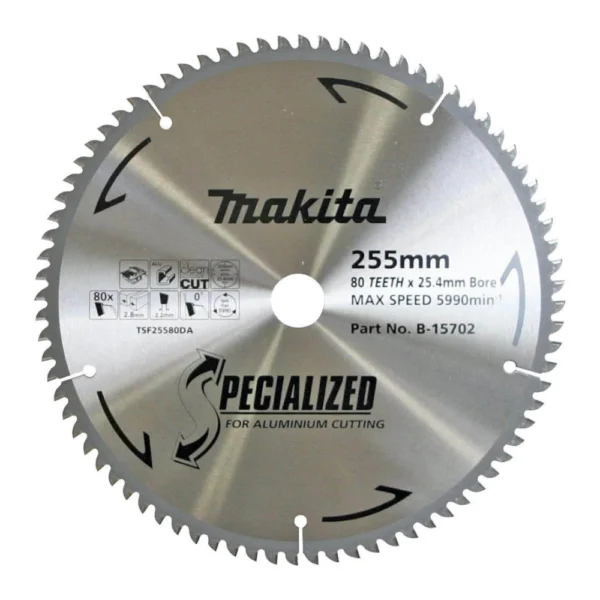 Makita - B-15609 - SAW BLADE TCT ALU 235x25mm 80T - Makita | $198.03 | Available from Powertools Tauranga