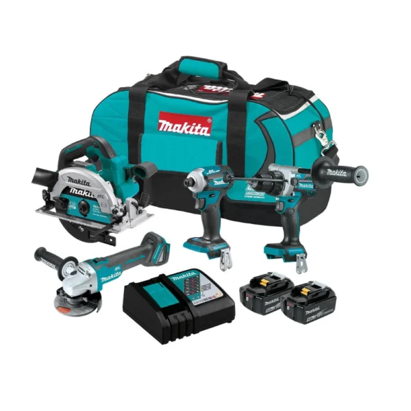 Makita - DLX4153TX - 18V BL 4 Piece Kit - Makita | $1859.88 | Available from Powertools Tauranga