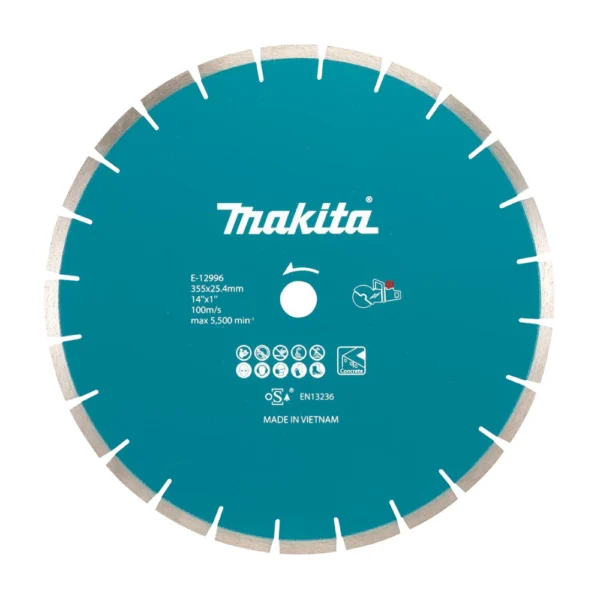 Makita - E-12996 - DIAMOND BLADE 350x25.4 Seg - Makita | $356.40 | Available from Powertools Tauranga