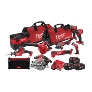 Milwaukee - M18FPP10A3503B - M18 FUEL™ 8 PIECE POWER PACK 8B3 - Milwaukee | $3648.18 | Available from Powertools Tauranga