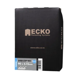 Ecko - ND-3490S - 34° Paper Collated Framing Nails Bright - Smooth D Head 90mm x 3.15mm Smooth 3000 pieces - Ecko | $89.73 | Available from Powertools Tauranga