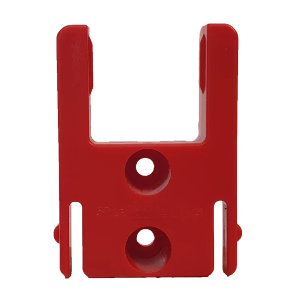 STEALTHMOUNT - BM-TMMW18RED4 - #TMMW18RED4 RED TOOL MOUNTS FOR MILWAUKEE M18 - 4pack - StealthMounts | $35.19 | Available from Powertools Tauranga