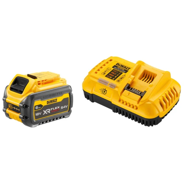 DeWalt - DCB118T1-XE - XR FLEXVOLT™ Battery & Charger Starter Pack 6AH - DeWalt | $373.73 | Available from Powertools Tauranga