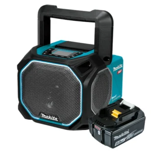 Makita - MR014GT101 - 40Vmax XGT/ 18V LXT Portable Bluetooth Speaker 5Ah Kit (no charger) - Makita | $531.87 | Available from Powertools Tauranga