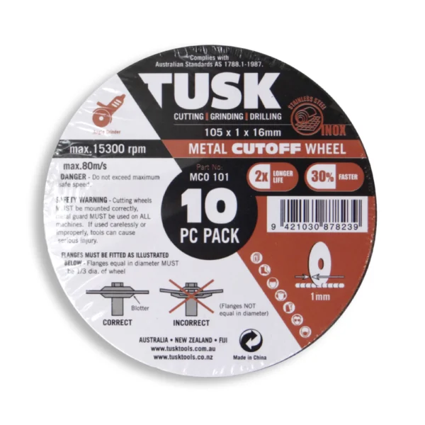 - Tusk | $14.92 | Available from Powertools Tauranga