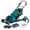 Makita - DLX2557PT - 18V X2 (36V) LXT Blower / Vacuum and Lawn Mower 2x 5.0Ah Combo Kit