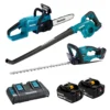 Makita - DLX3192PT - 18V LXT 3-Pc Cordless Garden Tool 2x 5.0Ah Combo Kit