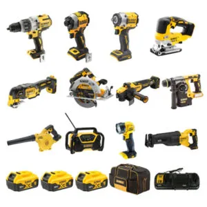 DeWalt - DCZ1201P3-XE - 18V XR Premium 12 Piece Kit