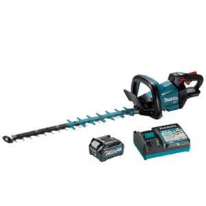 169553813917653093.jpg Makita - UH004GD102 - 40Vmax XGT Brushless 600mm Hedge Trimmer (4.0Ah) Kit