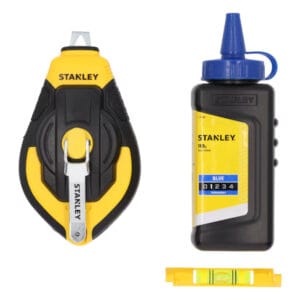 0.86958400 177909746617852264.jpg Stanley - STHT47312-0 - 3:1 Chalk Line Kit with Blue Chalk and Level