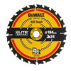 DeWalt - DT90257-QZ - Extreme 2X Life Circular Saw Blade (184 mm X 24T) (16/20 mm)